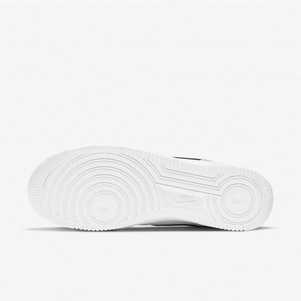 Αθλητικά Παπούτσια Nike Air Force 1 07 ανδρικα ασπρα μαυρα | NK804COZ