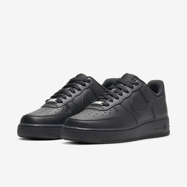 Αθλητικά Παπούτσια Nike Air Force 1 07 γυναικεια μαυρα | NK934BOK