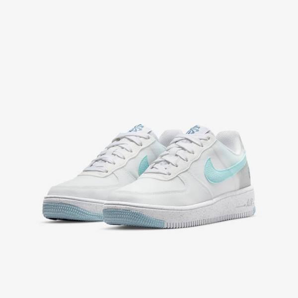 Αθλητικά Παπούτσια Nike Air Force 1 Crater Older παιδικα ασπρα μπλε | NK370NLS