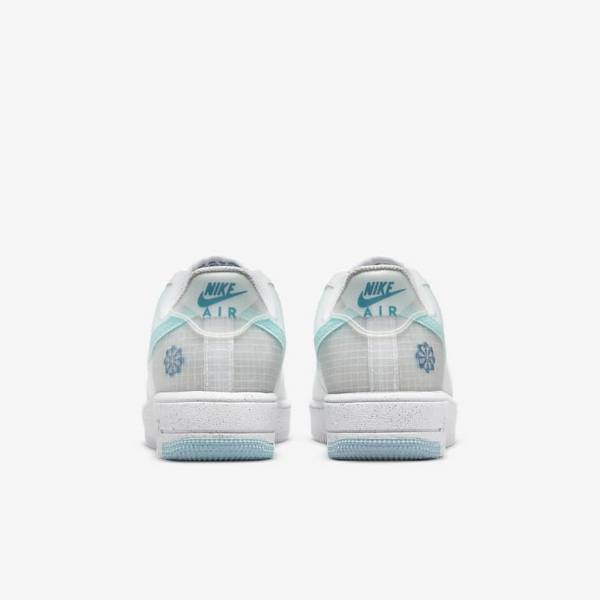 Αθλητικά Παπούτσια Nike Air Force 1 Crater Older παιδικα ασπρα μπλε | NK370NLS