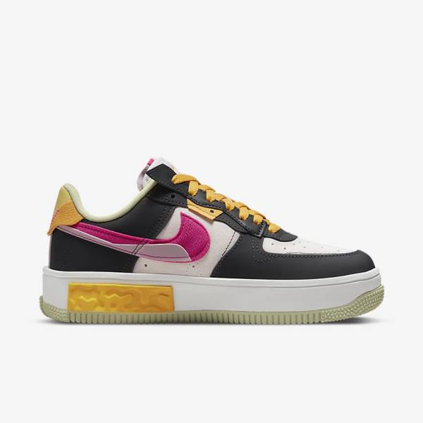 Αθλητικά Παπούτσια Nike Air Force 1 Fontanka γυναικεια ασπρα μωβ ροζ | NK640BNH