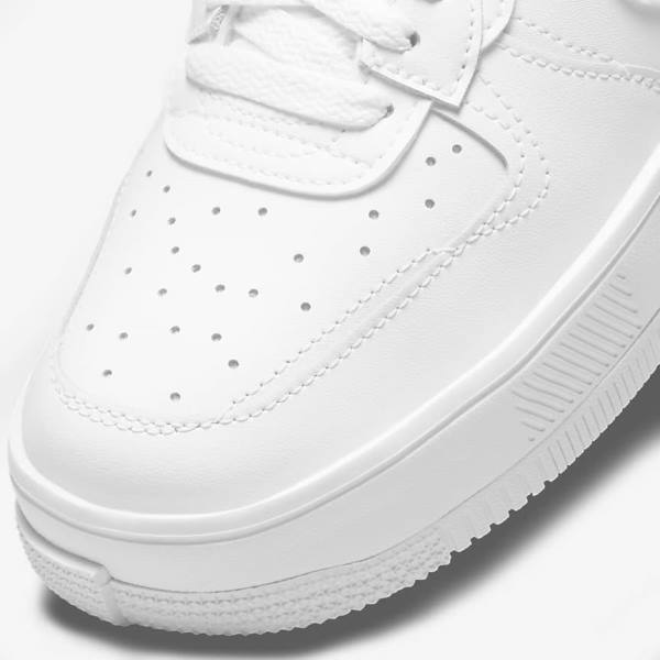 Αθλητικά Παπούτσια Nike Air Force 1 Fontanka γυναικεια ασπρα κίτρινα ασπρα | NK789VOY