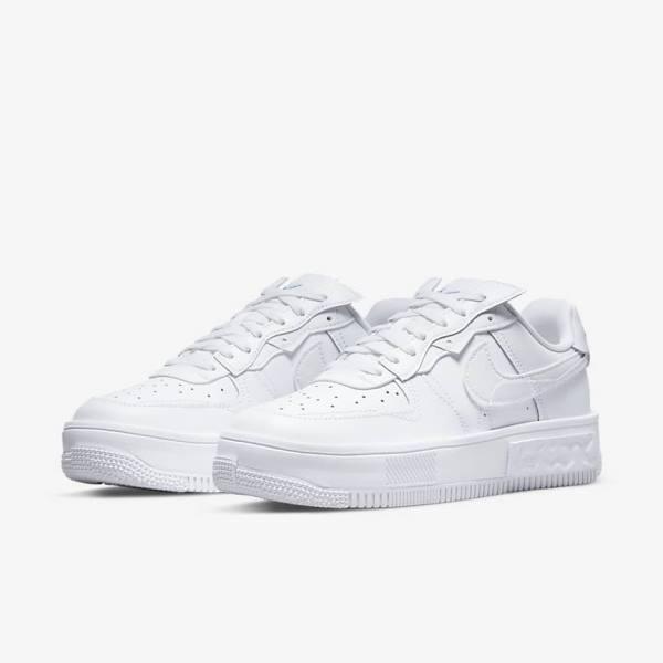 Αθλητικά Παπούτσια Nike Air Force 1 Fontanka γυναικεια ασπρα | NK834VFK