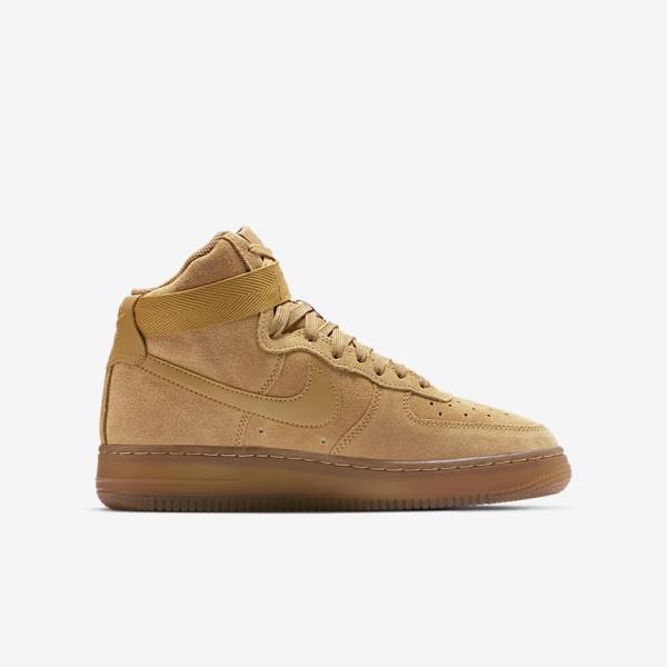 Αθλητικά Παπούτσια Nike Air Force 1 High LV8 3 Older παιδικα καφε ανοιχτο καφε | NK453XRV