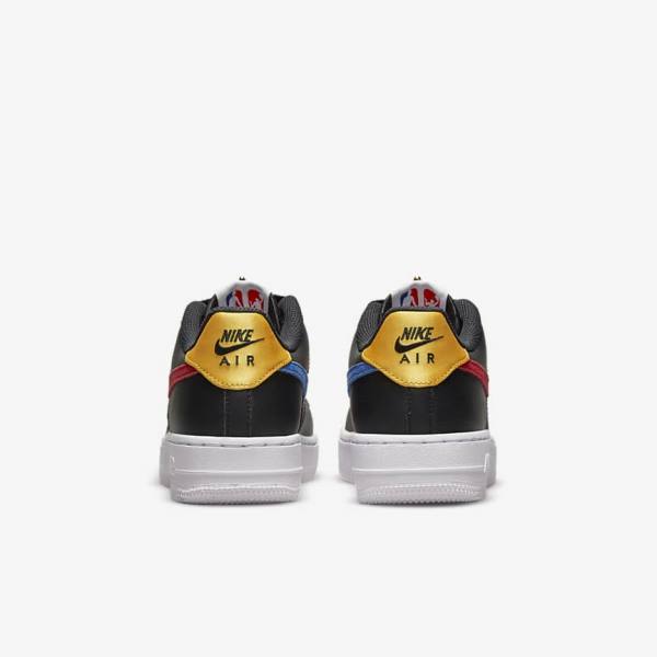 Αθλητικά Παπούτσια Nike Air Force 1 LV8 EMB Older παιδικα μαυρα τυρκουάζ μωβ κοκκινα | NK063RXI