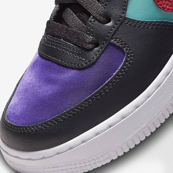 Αθλητικά Παπούτσια Nike Air Force 1 LV8 EMB Older παιδικα μαυρα τυρκουάζ μωβ κοκκινα | NK063RXI