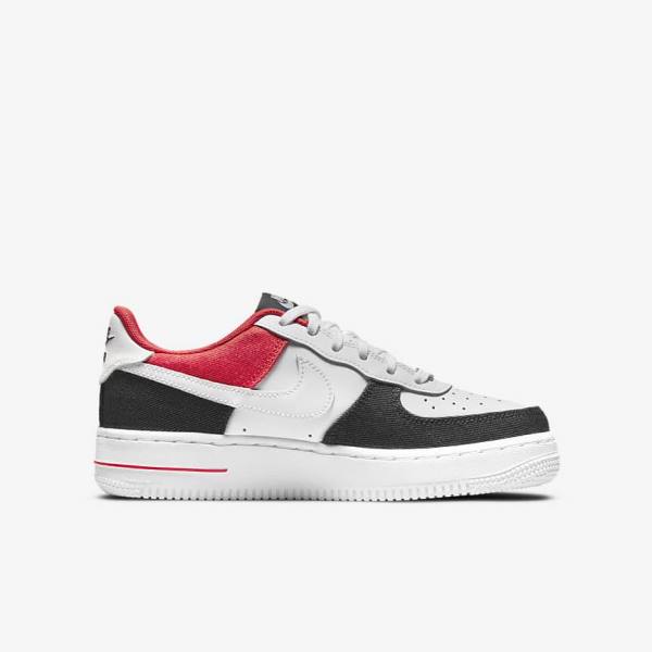 Αθλητικά Παπούτσια Nike Air Force 1 LV8 Older παιδικα ασπρα σκουρο μπλε κοκκινα ασπρα | NK472OKX