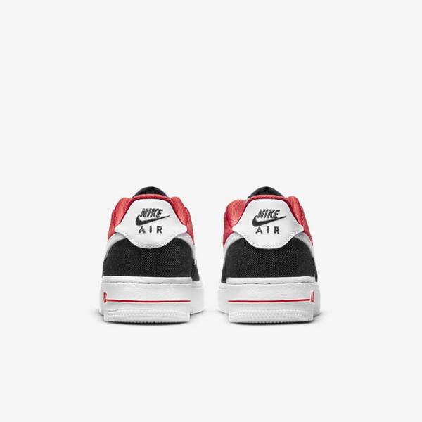 Αθλητικά Παπούτσια Nike Air Force 1 LV8 Older παιδικα ασπρα σκουρο μπλε κοκκινα ασπρα | NK472OKX