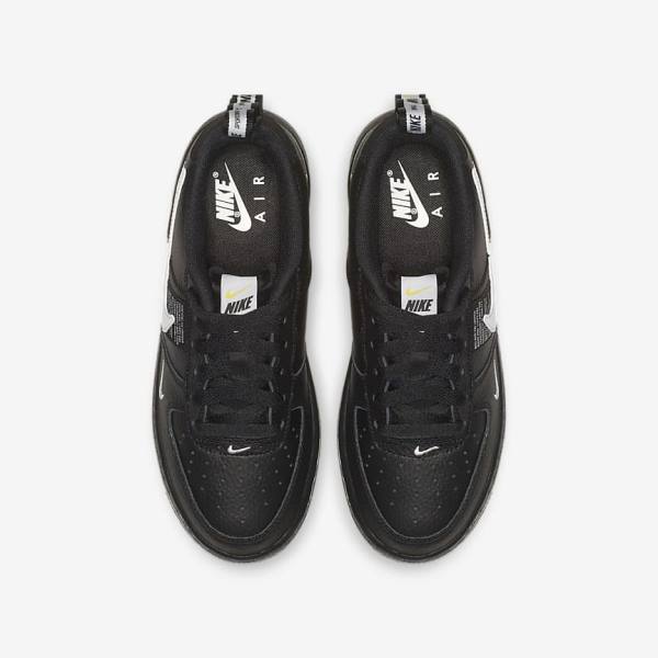 Αθλητικά Παπούτσια Nike Air Force 1 LV8 Utility Older παιδικα μαυρα κίτρινα ασπρα | NK526VCO