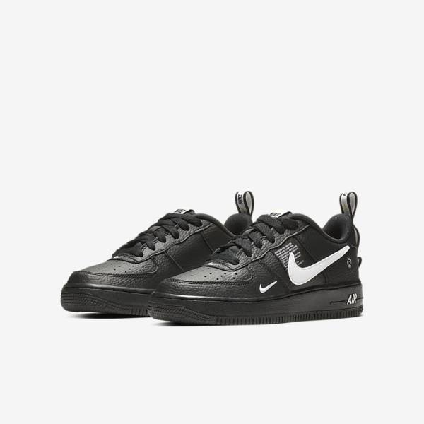 Αθλητικά Παπούτσια Nike Air Force 1 LV8 Utility Older παιδικα μαυρα κίτρινα ασπρα | NK526VCO