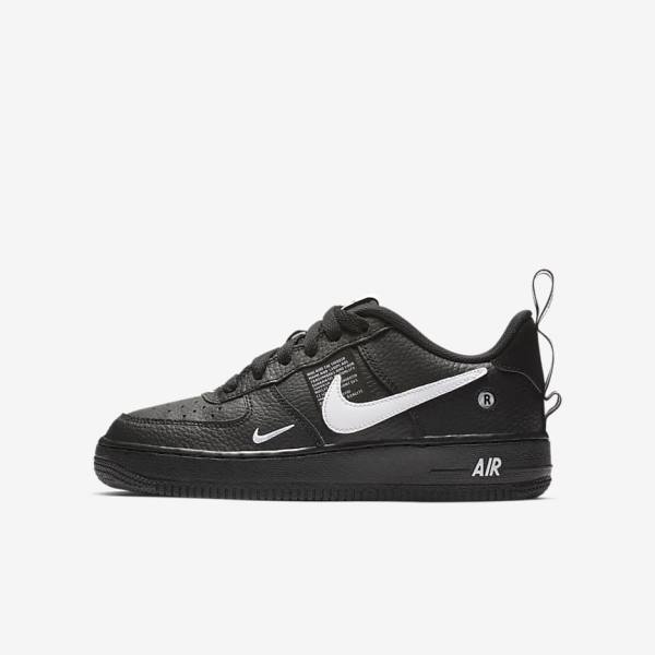 Αθλητικά Παπούτσια Nike Air Force 1 LV8 Utility Older παιδικα μαυρα κίτρινα ασπρα | NK526VCO