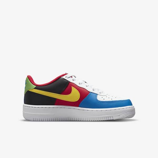 Αθλητικά Παπούτσια Nike Air Force 1 LV8 Older παιδικα ασπρα κοκκινα μπλε ρουά χρυσο χρωμα | NK581RFL