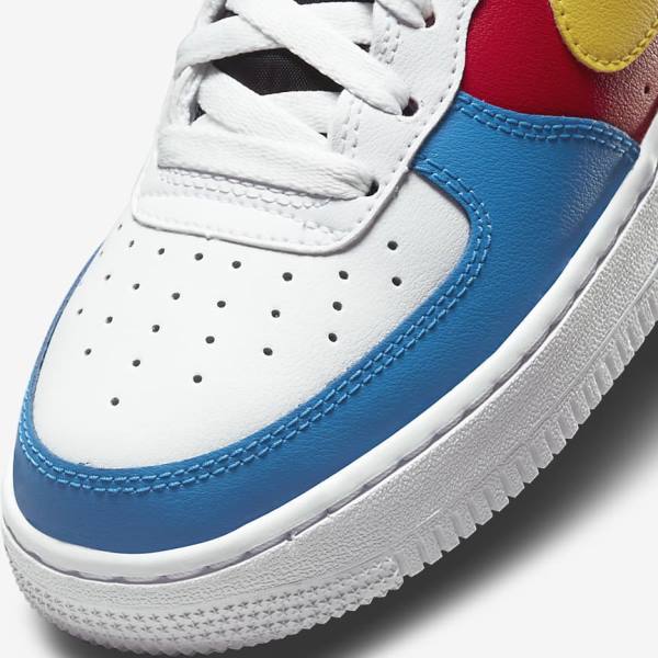 Αθλητικά Παπούτσια Nike Air Force 1 LV8 Older παιδικα ασπρα κοκκινα μπλε ρουά χρυσο χρωμα | NK581RFL