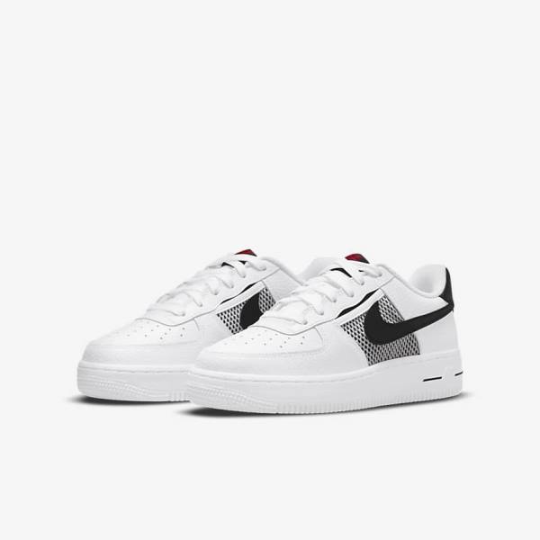 Αθλητικά Παπούτσια Nike Air Force 1 LV8 Older παιδικα ασπρα κοκκινα ασπρα μαυρα | NK649LVU