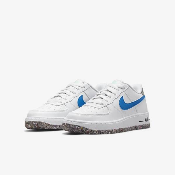 Αθλητικά Παπούτσια Nike Air Force 1 LV8 Older παιδικα ασπρα μεντα ροζ ανοιχτο μπλε | NK870OBN