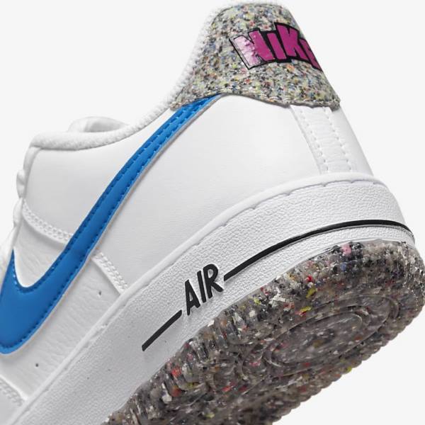 Αθλητικά Παπούτσια Nike Air Force 1 LV8 Older παιδικα ασπρα μεντα ροζ ανοιχτο μπλε | NK870OBN