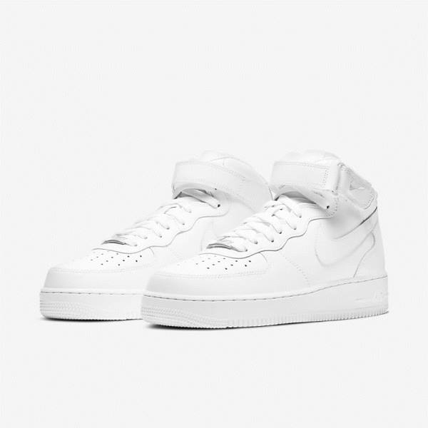 Αθλητικά Παπούτσια Nike Air Force 1 Mid 07 ανδρικα ασπρα | NK027DWP