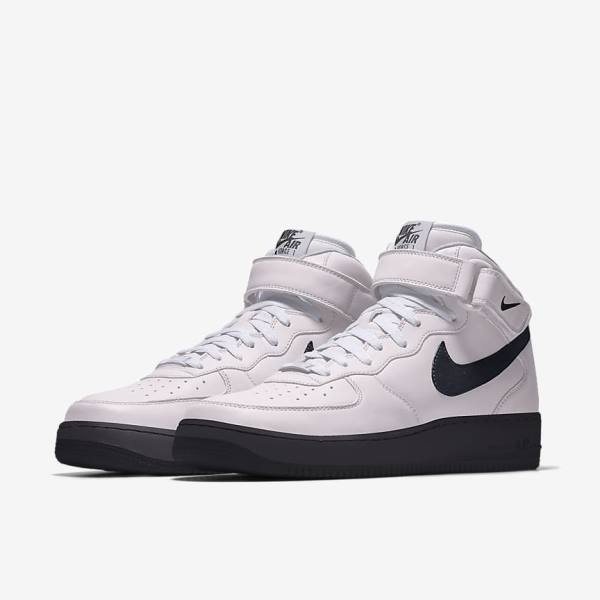 Αθλητικά Παπούτσια Nike Air Force 1 Mid By You Custom γυναικεια Πολύχρωμο | NK295KCS