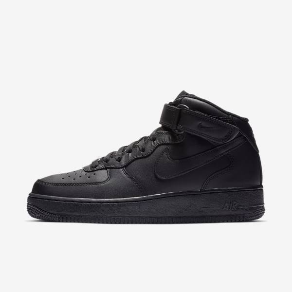 Αθλητικά Παπούτσια Nike Air Force 1 Mid 07 ανδρικα μαυρα | NK691YPS