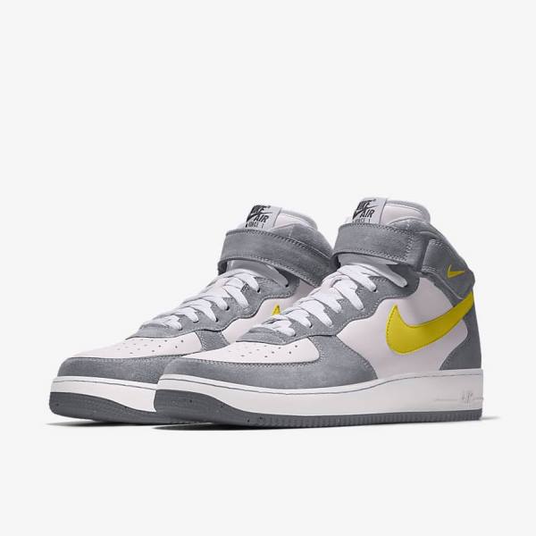 Αθλητικά Παπούτσια Nike Air Force 1 Mid By You Custom ανδρικα Πολύχρωμο | NK709YDX