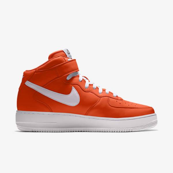 Αθλητικά Παπούτσια Nike Air Force 1 Mid By You Custom γυναικεια Πολύχρωμο | NK956MOJ