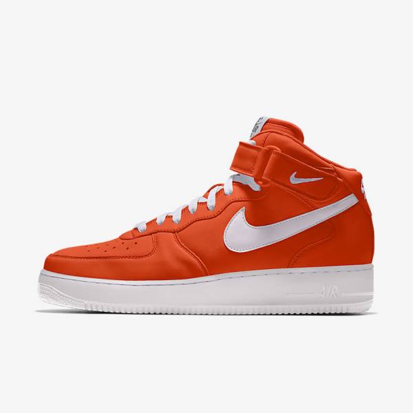 Αθλητικά Παπούτσια Nike Air Force 1 Mid By You Custom γυναικεια Πολύχρωμο | NK956MOJ