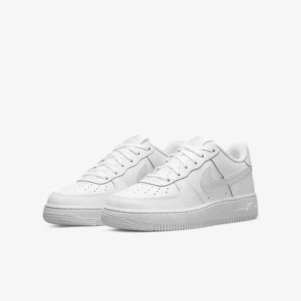 Αθλητικά Παπούτσια Nike Air Force 1 Older παιδικα ασπρα | NK029AKZ