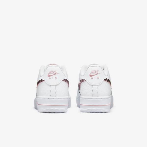 Αθλητικά Παπούτσια Nike Air Force 1 Older παιδικα ασπρα ροζ | NK375RTZ