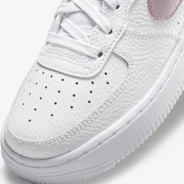 Αθλητικά Παπούτσια Nike Air Force 1 Older παιδικα ασπρα ροζ | NK375RTZ