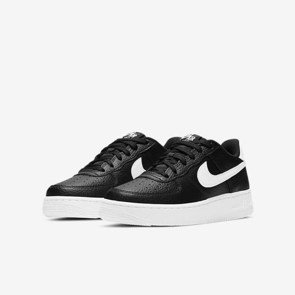 Αθλητικά Παπούτσια Nike Air Force 1 Older παιδικα μαυρα ασπρα | NK803DJE