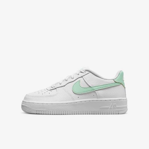 Αθλητικά Παπούτσια Nike Air Force 1 Older παιδικα ασπρα μεντα | NK901XJF