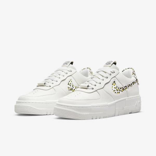 Αθλητικά Παπούτσια Nike Air Force 1 Pixel SE γυναικεια ανοιχτο λεμόνι μαυρα | NK206YQZ