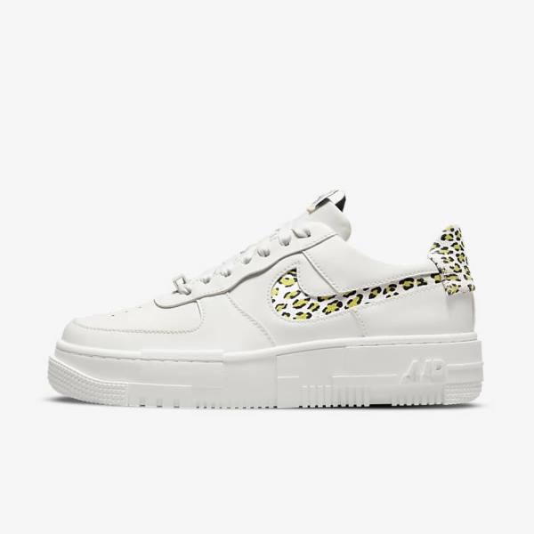 Αθλητικά Παπούτσια Nike Air Force 1 Pixel SE γυναικεια ανοιχτο λεμόνι μαυρα | NK206YQZ