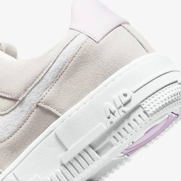 Αθλητικά Παπούτσια Nike Air Force 1 Pixel γυναικεια ασπρα ανοιχτο Μπεζ ροζ | NK340FVU