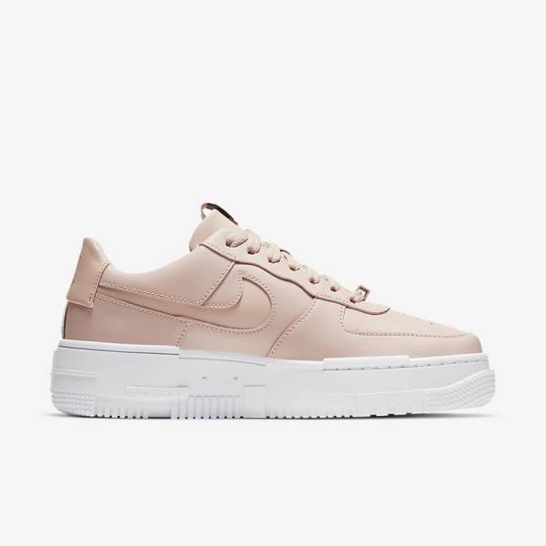 Αθλητικά Παπούτσια Nike Air Force 1 Pixel γυναικεια Μπεζ μαυρα ασπρα | NK436DJK