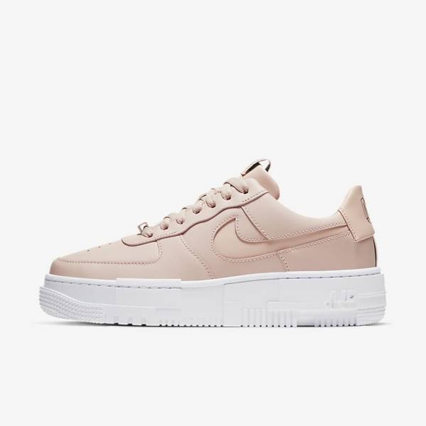 Αθλητικά Παπούτσια Nike Air Force 1 Pixel γυναικεια Μπεζ μαυρα ασπρα | NK436DJK