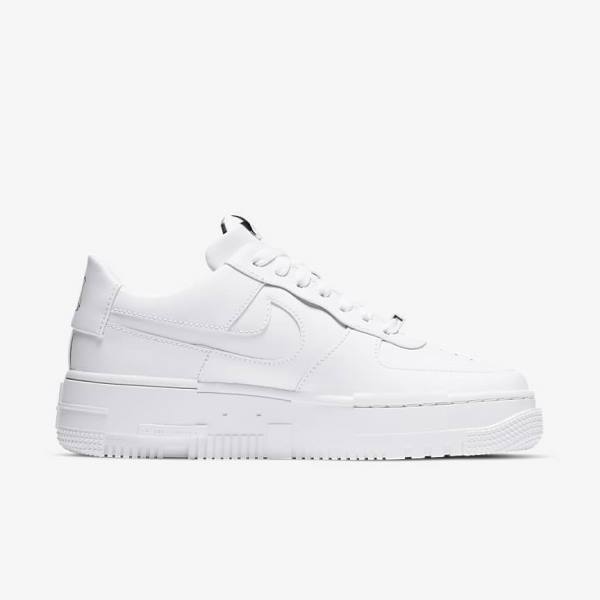 Αθλητικά Παπούτσια Nike Air Force 1 Pixel γυναικεια ασπρα μαυρα ασπρα | NK874BFD