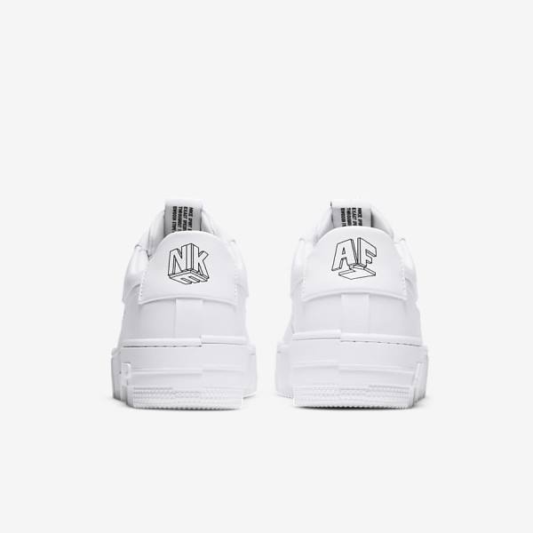 Αθλητικά Παπούτσια Nike Air Force 1 Pixel γυναικεια ασπρα μαυρα ασπρα | NK874BFD