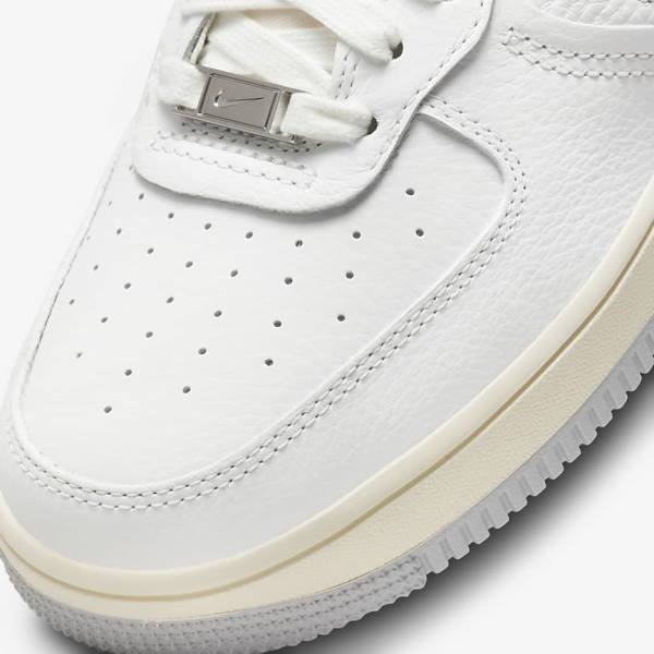 Αθλητικά Παπούτσια Nike Air Force 1 Sculpt γυναικεια ασπρα ασημι | NK079LIZ