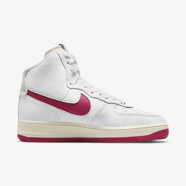 Αθλητικά Παπούτσια Nike Air Force 1 Sculpt γυναικεια ασπρα κοκκινα | NK368UNQ