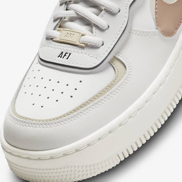 Αθλητικά Παπούτσια Nike Air Force 1 Shadow γυναικεια Χακί ανοιχτο Μπεζ | NK261MAR