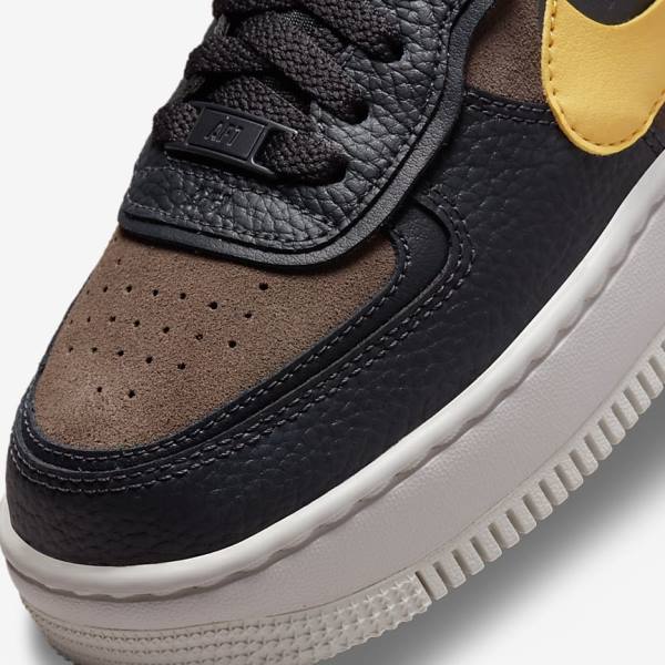 Αθλητικά Παπούτσια Nike Air Force 1 Shadow γυναικεια πρασινο ασπρα χρυσο χρωμα | NK561BXQ