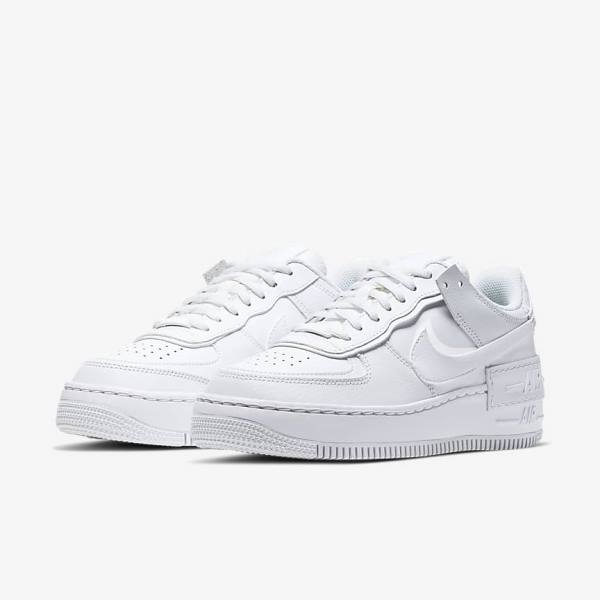 Αθλητικά Παπούτσια Nike Air Force 1 Shadow γυναικεια ασπρα | NK605TPW