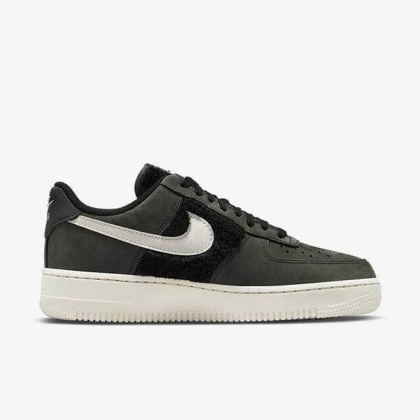 Αθλητικά Παπούτσια Nike Air Force 1 γυναικεια μαυρα ανοιχτο Μπεζ | NK718REW