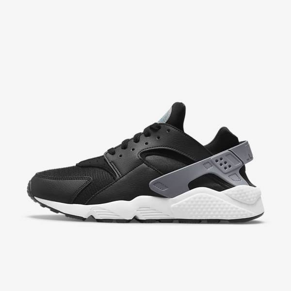 Αθλητικά Παπούτσια Nike Air Huarache J22 ανδρικα μαυρα γκρι ασπρα | NK284PBJ