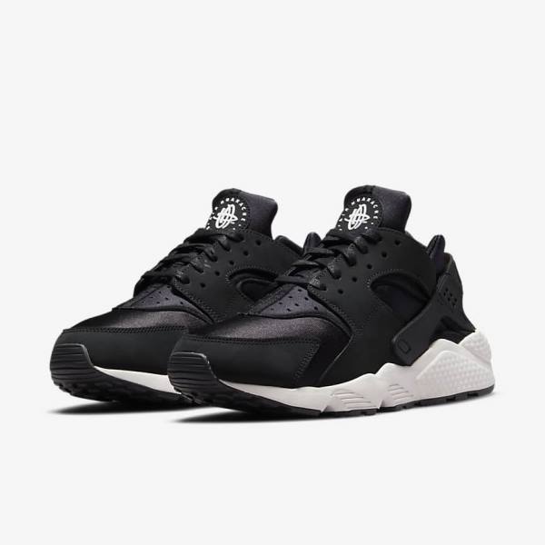 Αθλητικά Παπούτσια Nike Air Huarache LE ανδρικα μαυρα ασπρα | NK913FGR