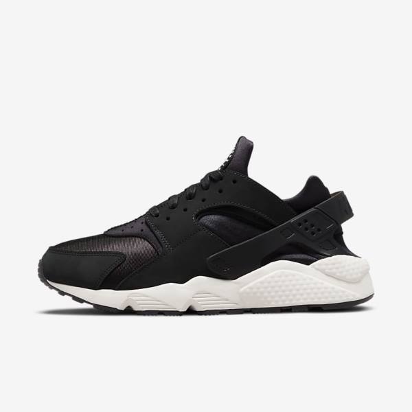 Αθλητικά Παπούτσια Nike Air Huarache LE ανδρικα μαυρα ασπρα | NK913FGR