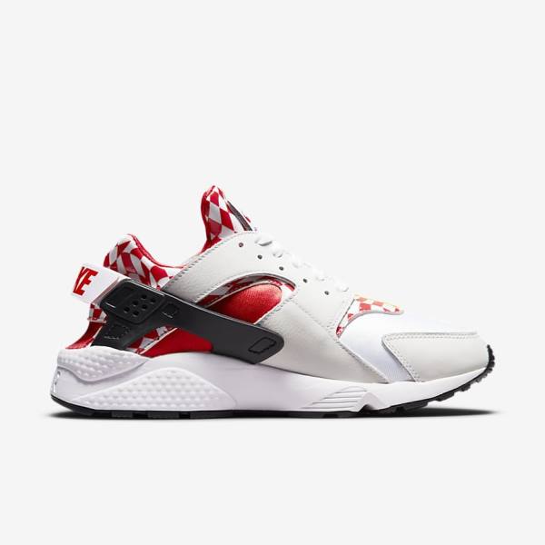 Αθλητικά Παπούτσια Nike Air Huarache Premium Liverpool F.C. ανδρικα ασπρα κίτρινα κοκκινα | NK507ALM