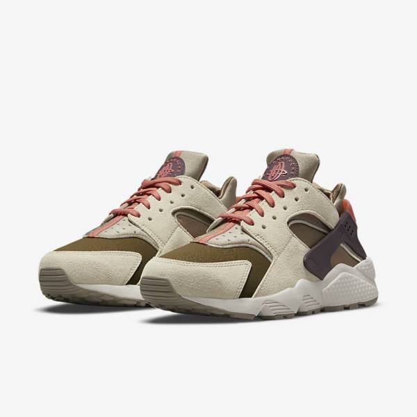 Αθλητικά Παπούτσια Nike Air Huarache SP γυναικεια Χακί μπορντο | NK893GCX