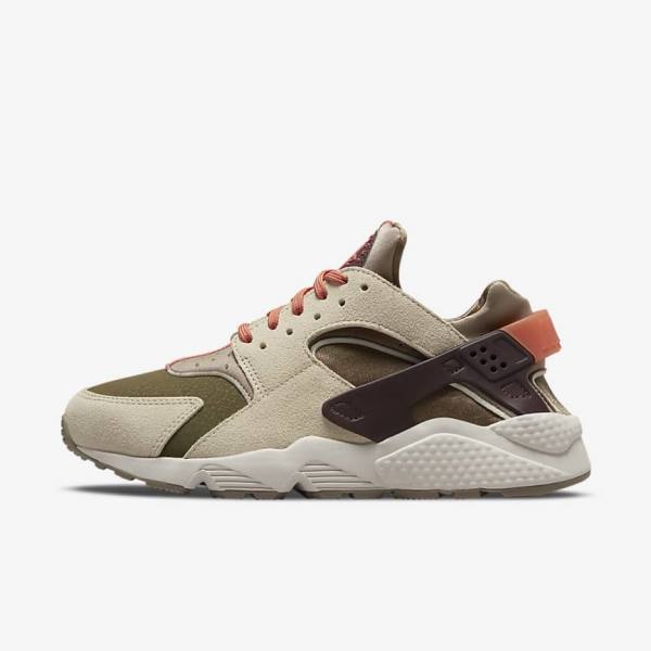 Αθλητικά Παπούτσια Nike Air Huarache SP γυναικεια Χακί μπορντο | NK893GCX